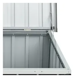 vidaXL Gartenbox Anthrazit 129x67x65 cm