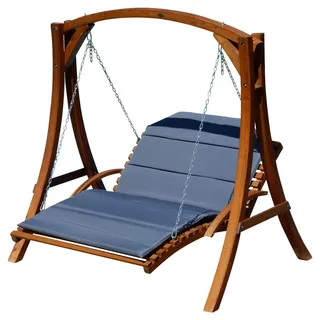 ASS Altenburger AS-S Design Hollywoodliege Hollywoodschaukel Macao-OD aus Holz Lärche ohne Dach von