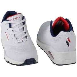 SKECHERS Uno - Stand On Air Weiß / Navy 36