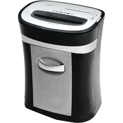 GENIE Aktenvernichter 1501 XCD 15 Blatt A4 Partikelschnitt CD Vernichtung Shredder Silber Schwarz