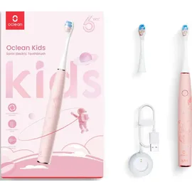 oclean Kids pink Schallzahnbürste + Aufsteckbürsten 2 St.