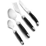 Laguiole Besteckset 24-tlg. schwarz