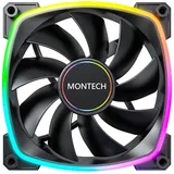 Montech Lüfter AX140 PWM 140mm, Schwarz