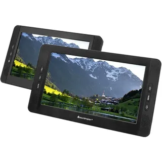 Soundmaster PDB1850SW Tragbarer DVD-Player 25.9 cm 10.2 Zoll EEK: D (A - DVD Player, Schwarz