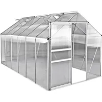 Dema - Premium Aluminium Gewächshaus Midi 6 Treibhaus Pflanzhaus Tomatenhaus Frühbeet