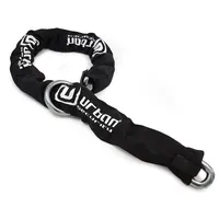 Urban Anti-Diebstahl-Kette für Motorrad 120 cm, ø14 mm, Schwarz
