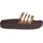 adidas Platform Adilette Damen Shadow Brown/Cloud White/Magic Beige 38