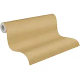 A.S. Création Vliestapete Einfarbig Modern 10 m x 0,53 m 79166-3 Gelb