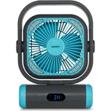 Medion E10 TF 20 cm Mini-Ventilator Blau