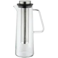 Weis Glaskaraffe 1l mit Edelstahlfilter