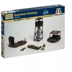 Italeri: Modellbausatz Schlachtfeldgebäude Zweiter Weltkrieg - 1:72