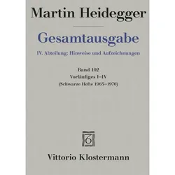 Vorläufiges I-Iv - Martin Heidegger, Kartoniert (TB)