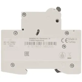 Siemens 5SL6116-7 Leitungsschutzschalter 1polig 16A