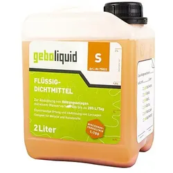 GEBO Flüssigdichtmittel, für Heizungsanlagen mit einem Wasserverlust bis 200L pro Tag, 2L