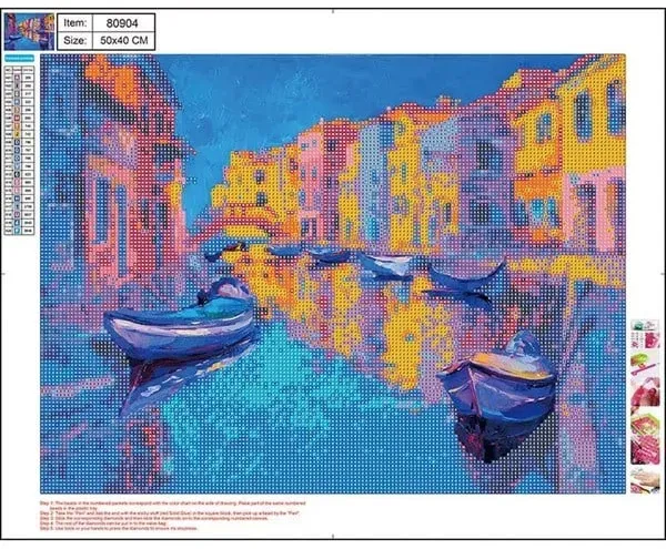 Diamond Painting 40*50cm. VENICE