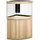 juwel® aquarium Trigon 190 Aquariumkombination mit Unterschrank beige/bronze