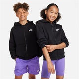 Nike Sportswear Club Fleece Kapuzenjacke Kinder Black/White M