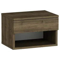 Nachttisch Hestia ca. 44,6x29x31,6cm Walnussfarben