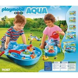 Playmobil 1.2.3 Fröhliche Wasserbahn 70267