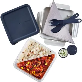Lock & Lock LocknLock Lunchbox mit Besteck und Einsatz