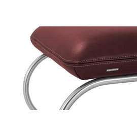 KOINOR Hocker Jacy Leder rot
