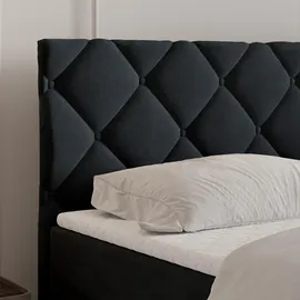 masseno ROVARI 160 x 200 cm Schwarz