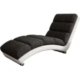 Mirjan24 Relaxliege, Dunkelgrau, Holz, Rechteckig, 62x84x180 cm, Wohnzimmer, Sessel, Relaxliegen