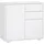 [en.casa] Sideboard Paarl 74 x 79 x 36 cm Weiß
