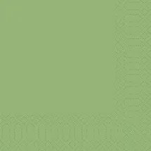 DUNI GMBH DUNI Zelltuch Serviette 40x40 cm, 1/4F.leaf green
