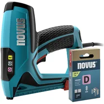 Novus 031-0370 Elektrotacker Klammerntyp Typ 11, Typ 53F Klammernlänge 6 - 14 mm