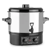 Klarstein Biggie Small Einkochvollautomat Einkochtopf 16 Liter 2000 W