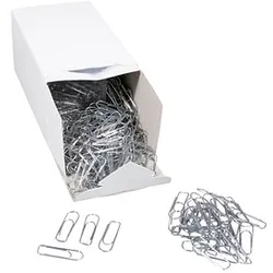 office discount Büroklammern silber glanzverzinkt, 1.000 St.