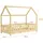 [en.casa] Kinderbett Sisimiut 70 x 140 cm Kiefer naturbelassen beige
