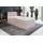 a&j möbelland gmbh Boxspringbett, Jugendbett GUNNAR 100x200 (Links) mit Bettkästen, Bonell-Matratze und Topper. Farbe: Rosa. - Rosa