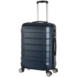 Cahoon Hartschalen-Trolley 4-Rollen Cabin 66 cm / 68 l blau