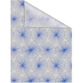 Lichtblick Fensterfolie selbstklebend, Sichtschutz, Flower wheel - Blau B/L: ca. 100x130 cm
