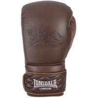 Lonsdale Unisex-Adult Vintage Spar Gloves Equipment, Vintage Brown, 14 oz EU