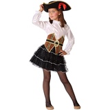 ATOSA 61510 Kostüm Pirat braun Piraten & Matrosen Mädchen 7-9 Jahre