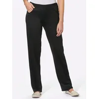 Sieh an! Jerseyhose komfortabel Schwarz 50