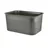 Aufbewahrungskorb Brisen 26 x 18 x 13 cm grau
