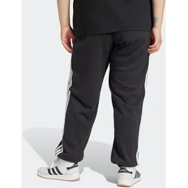 adidas Essentials 3-Streifen French Terry Cuffed Plus Joggers Black / White 2X