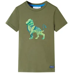 Kinder-T-Shirt Khaki 104