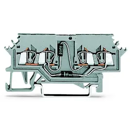 WAGO 279-620/281-408 Diodenklemme 4mm Zugfeder Belegung: L Grau