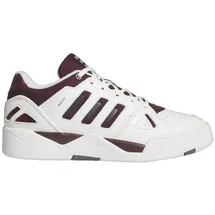 Adidas Midcity Low Core White / Maroon / Grey Four 45 1/3