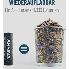 Absina Akku AA 2650 mAh 16 St.
