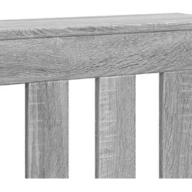 vidaXL Heizkörperverkleidung Grau Sonoma 175x20x82 cm Holzwerkstoff