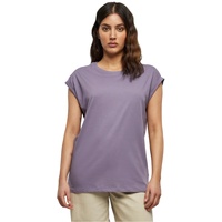 URBAN CLASSICS Ladies Extended Shoulder Tee T-Shirt flieder
