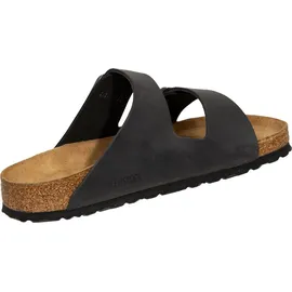 Birkenstock Arizona Weichbettung Naturleder geölt schwarz 46