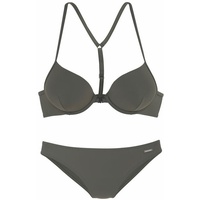 bruno banani Push-Up-Bikini Damen oliv Gr.36 Cup C