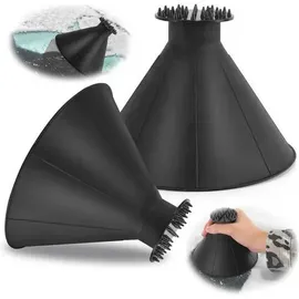 Eiskratzer Set 2 Stück Schwarz